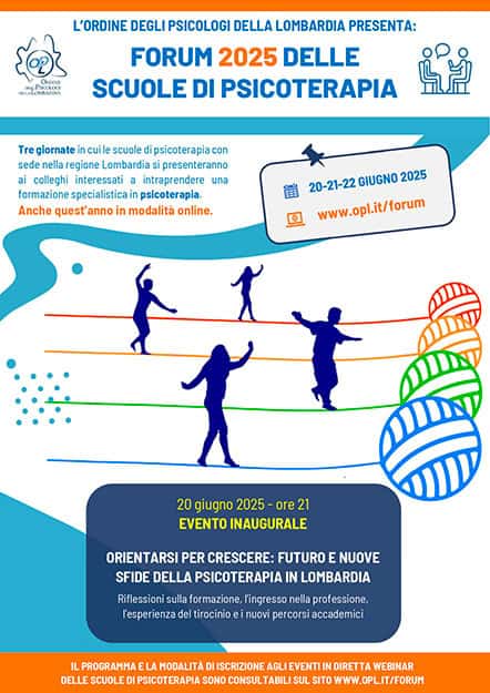 Forum Scuole di Psicoterapia 2025