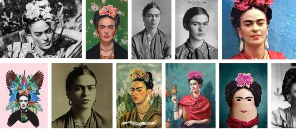 Frida Khalo grafologia